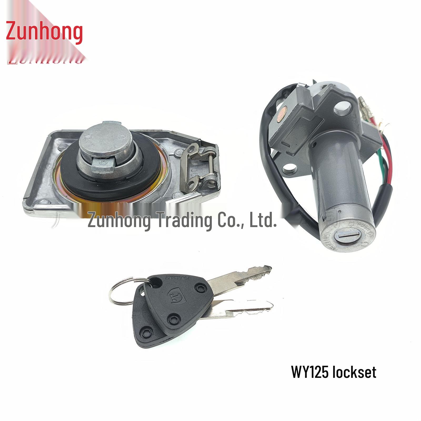 Motorcycle WY125 Lock Set Compatible
