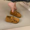 New Spring and Autumn Thick-soled Women's Versatile Casual Square Head Light Lazy Shoes