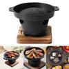Per Bbq W/ Tabletop Creative Household Barbecue Grill Plate Pot