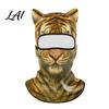Cappuccio con Fantasia di Animali Realistica Maschera Integrale 3D con Orecchie Antivento Maschera Facciale da Ciclismo per Autunno Sci Inverno Copertura Protezione Solare Costume di Halloween