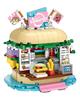 LOZ 1730 Dream Amusement Park Hamburger Shop Obchod s potravinami Restaurace DIY Mini Blocks Cihly Stavebnice Hračka pro děti Dárek Bez krabice