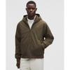 Insulated Water Resistant Hoodie Olive Brown
