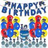 Poppy Playtime Huggy Wuggy Kindergeburtstag Party Zubehör Ballon Banner Kuchen Deko Set