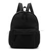 Schoolbag: Korean style niche, high-look, double backpack for women, Japanese sweet, fresh, solid color backpack, school bag for primary and middle 