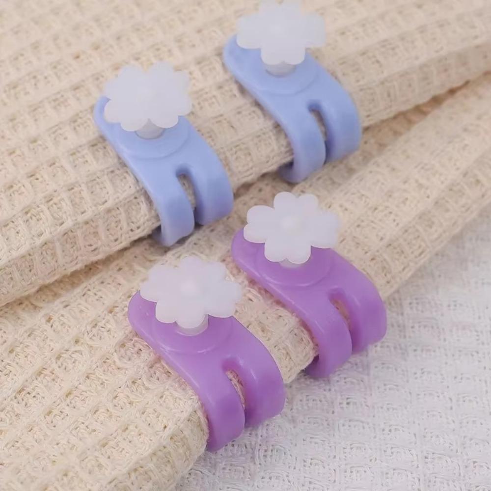 10PCS Anti-escape BedSheet Clips Plastic Blanket Buckles Quilt Fixator Grippers  Quilt Bed Cover