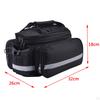 Bags Waterproof Bag Saddle Large Capacity 27L Rear Pannier with Rain Cover And