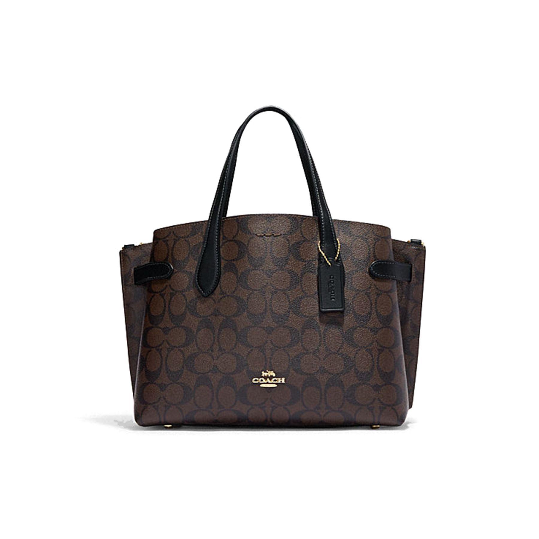 

Coach Allover Logo PVC Shoulder Crossbody Tote Bag Women Bags Multicolor CH542-IMAA8 Basic Set (Bag+Dust Bag)