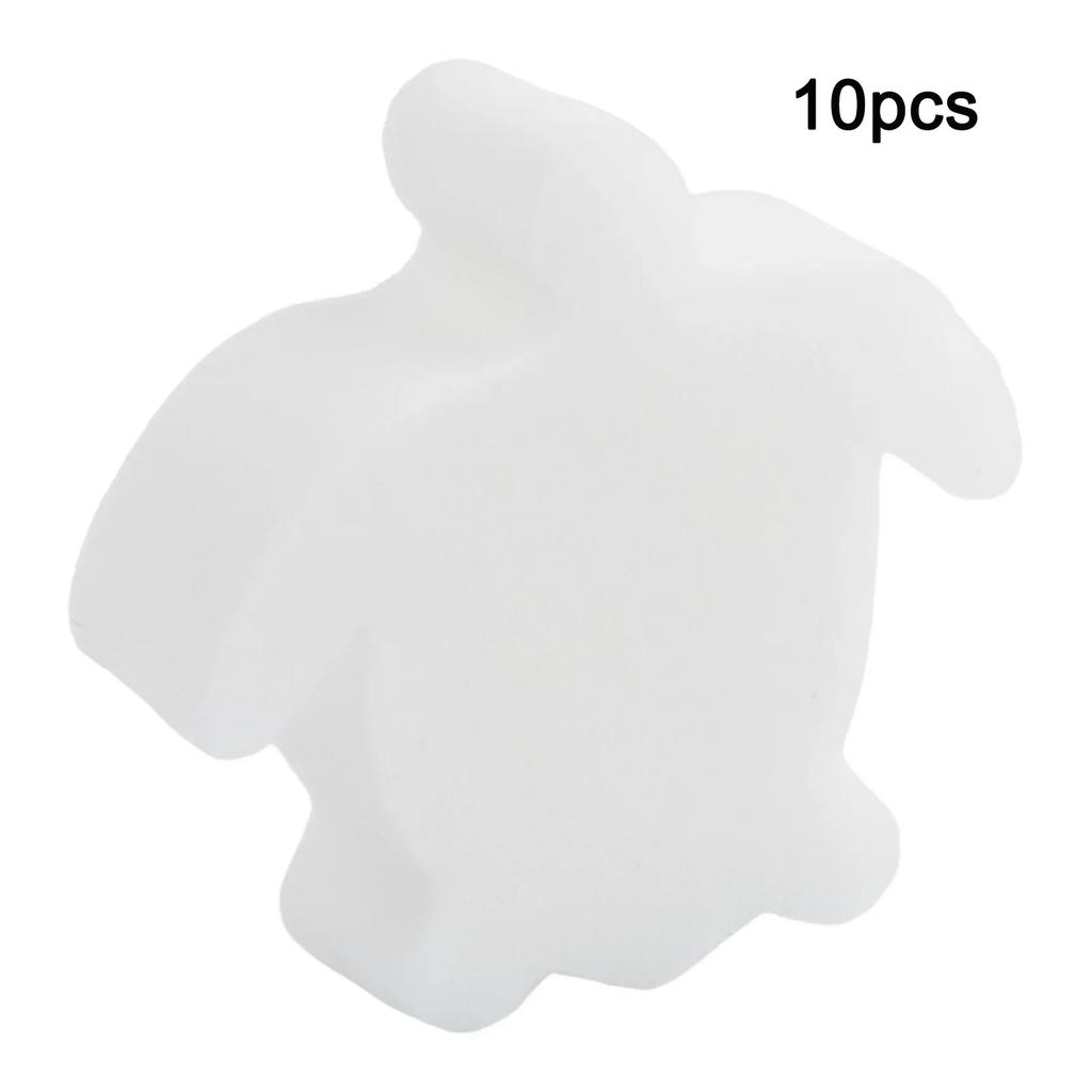 Bathtub Cleaning Sponges Pool Scum Absorbers Compact Size Efficient Oil Absorption 10 Pack Sponge For Pool Vacuum