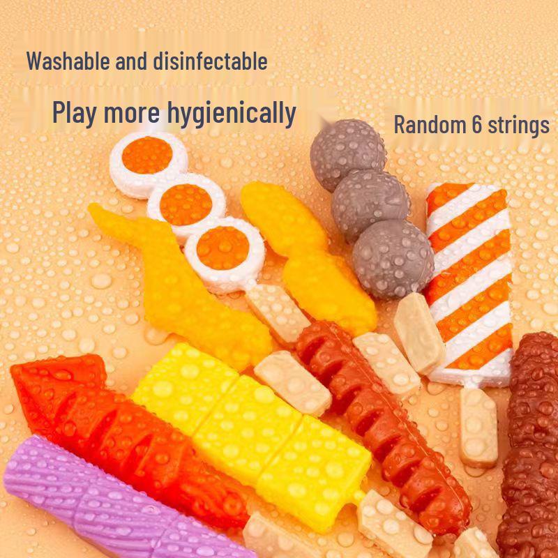 Kids Kitchen Play Set: Steamer, Hamburger, Pizza, and Simulated Food Toys