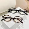 Retro Oval Small Frame Reading Glasses Personalized Women's Presbyopia Glasses Blue Light Blocking Eye Protection Eyewear