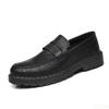 New Men'S Lazy Loafers Comfort Casual Sneaker Men Non Slip Work Shoes Male Platform Versatile Leather Shoes  De Hombre