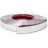 QWORK 1" Wide 40 Feet Chrome Molding Trim, Car Auto Truck Side Exterior Edge Lip Protect Sticker DIY Exterior Decoration For Bumper Door Guard