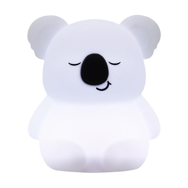 Cartoon Silicone Music Night Light for Bedroom, Bedside, and Meditation.