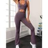 One Piece Fitness Jumpsuits Kvinner Ensfarget Bodysuit Sømløs Playsuit Backless Yoga Sportswear