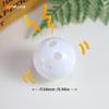 30Pcs 24mm Plastic Rattle Squeaker Bell Balls Noisemaker Repair Fix DIY Crafts Insert Pet Baby Random Color1pcs Plush Dol