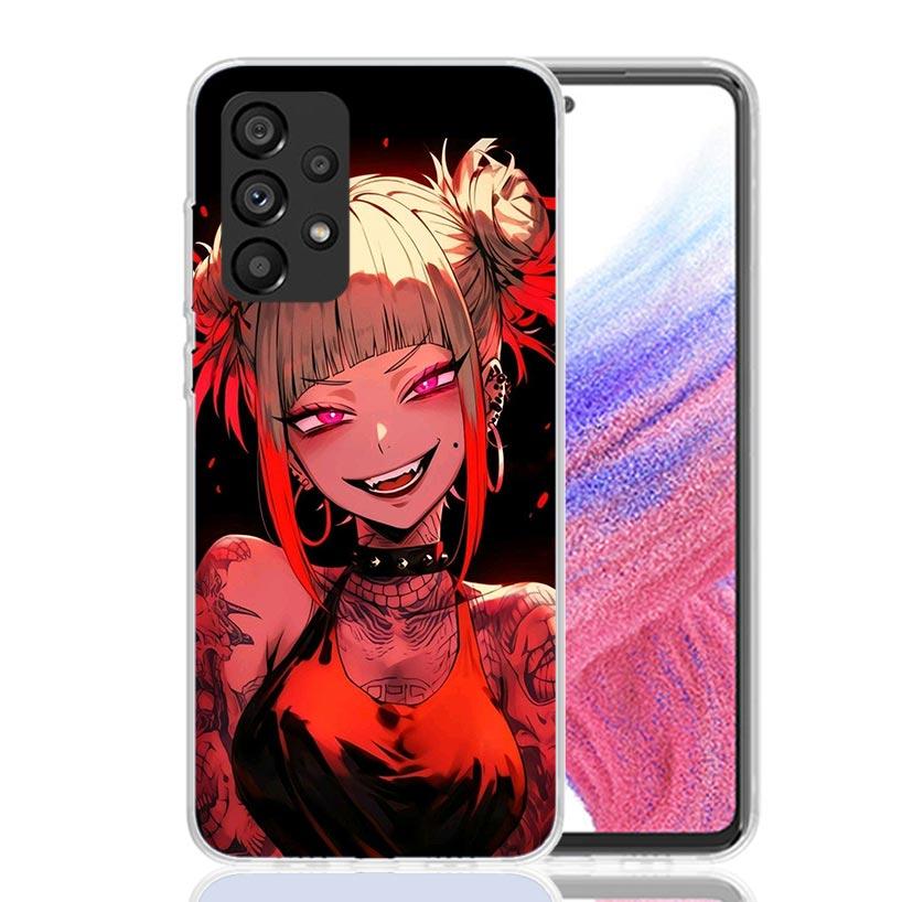 Himiko Toga My Hero Fashion Phone Case For Samsung Galaxy A17 A16 A14 A15 A13 A57 A56 A54 A55 A53 A37 A36 A34 A35 A33 A26 A24 A2