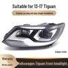 Ansamblu far compatibil (Exclude DRL) pentru modele Volkswagen Tiguan 2013-2017, Finisaj inferior