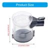 High Efficiency Multi Cyclones Dust Collector Assembly Vacuum Cleaner Accessories Cyclonic Dust Bin Replacement Parts