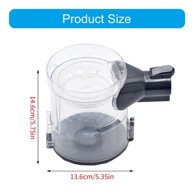High Efficiency Multi Cyclones Dust Collector Assembly Vacuum Cleaner Accessories Cyclonic Dust Bin Replacement Parts