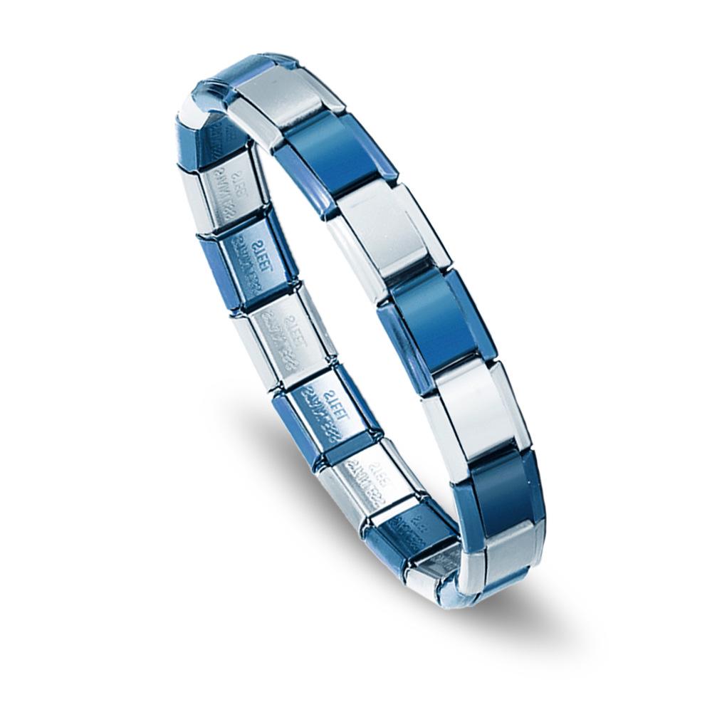 Italian DIY Detachable Titanium Steel Personalized Fashion Bracelet