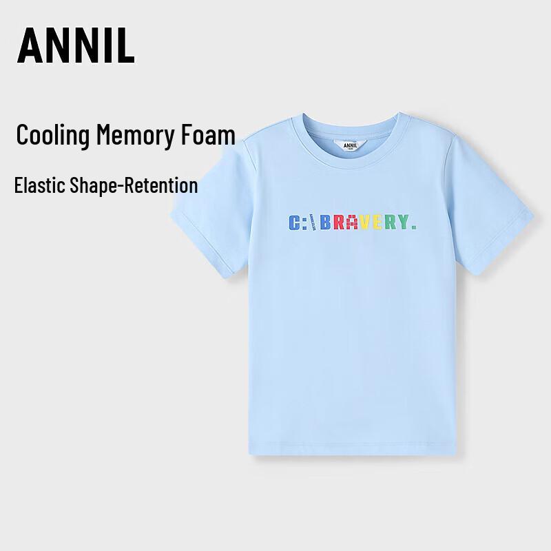 Annil Kids  Unisex Short Sleeve Knit Top 140