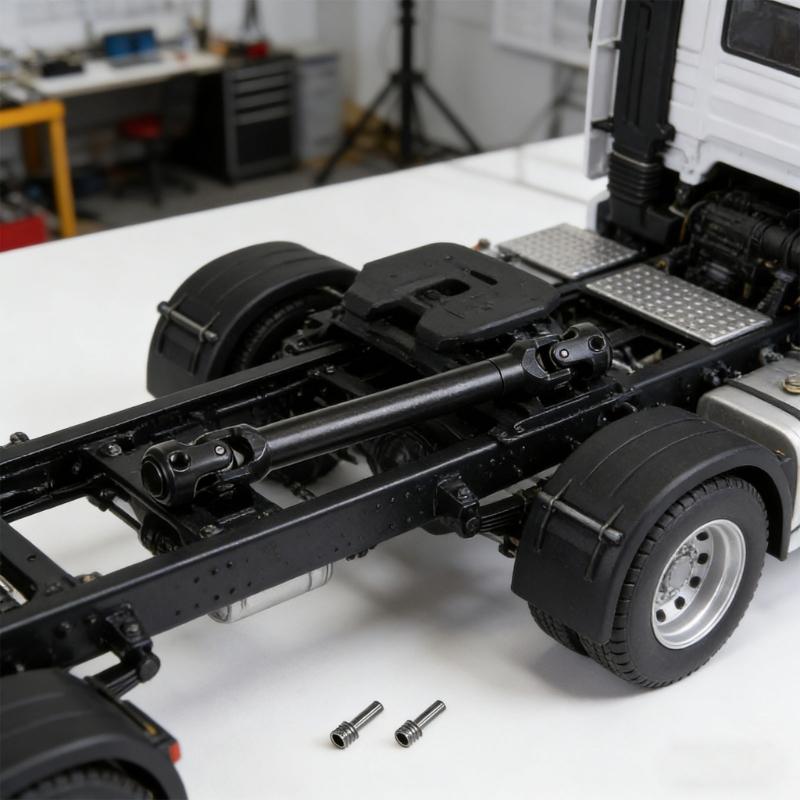 1/10 Size Metal Flexible Coupling Link For Off Road Models Having Solid Construction And Variable Movement