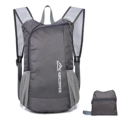 TOPmountain Unisex Daily Foldable Outdoor Sports Waterproof Backpack Hiking Colors Bag Camping Rucksack Black
