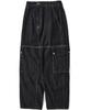 Coolt Washed Cargo Denim Pants Black