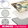 Pokemon Bulbasaur Surfing Great Wave Print Doormat Anti-slip Absorbent Floor Mat for Home Entrance Bedroom Living Room Decor