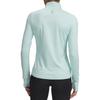 Under Armour Half Zip Stand Collar Pullover Long Sleeve Regular T-Shirt Women tops 1379349-703