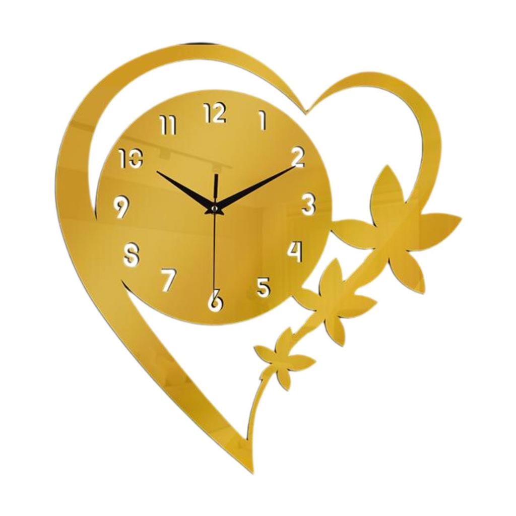 Acryl Wanduhr Vielseitiges Geschenk Kunstuhr für Esszimmer Studio Küche