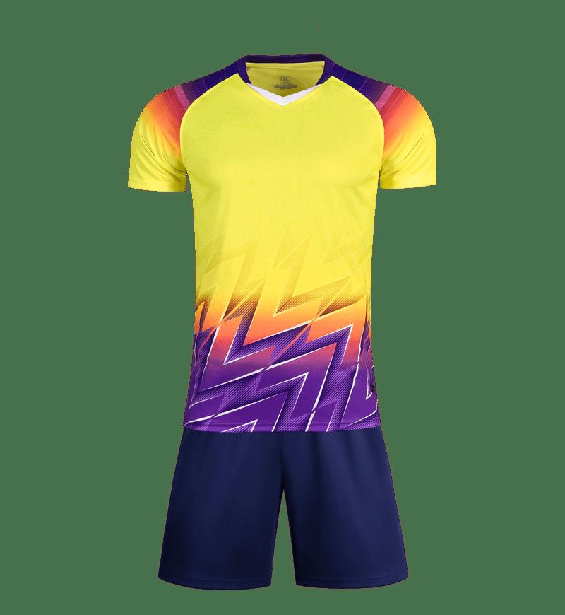 Men s Quick-Dry Football Jersey Set with Number Print for Adults and Kids 2XS