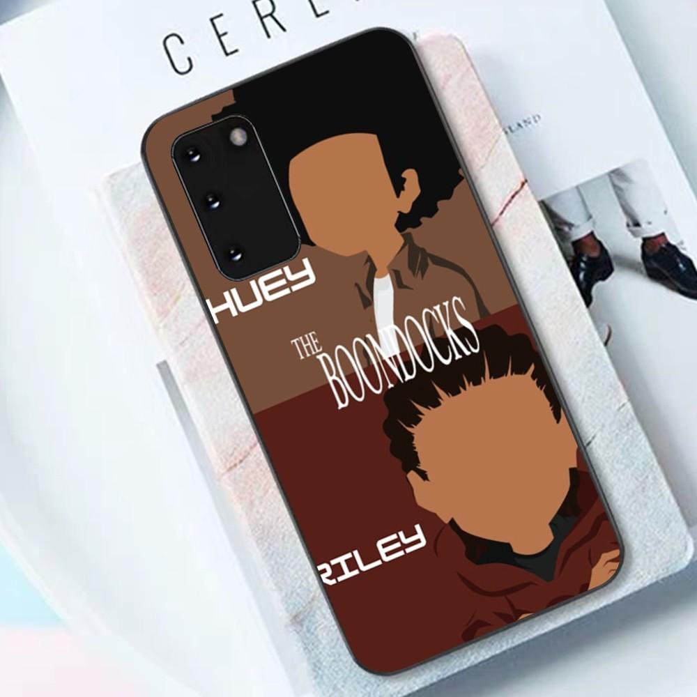 Anime The Boondocks Phone Case For Samsung S 9 10 20 21 22 23 30 23plus lite Ultra FE S10lite Fundas