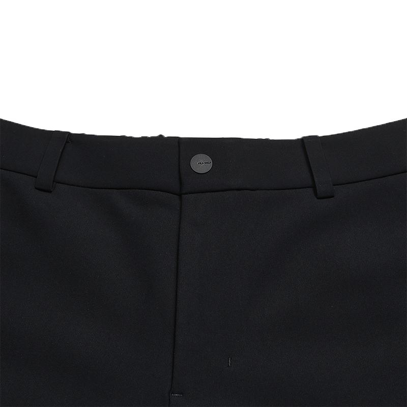 FILA Golf Series Simple Comfortable Fashionable Versatile Warm Straight Leg Casual Pants Men bottoms Deep-Black A11M615608FBK