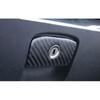 Cover Trim Real Co-Pilot Storage Box Handle Carbon Fiber For Jaguar XF 2016-2020