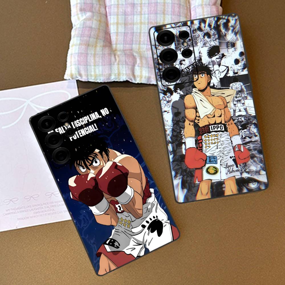 Hajime No Ippo Anime Phone Case For Samsung S 24 Fe 25 Ultra Plus 20 Lite 21 30 22 23 24 22 Ultra 5G Fundas