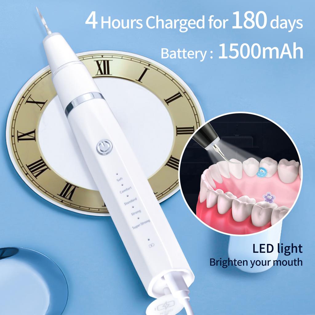 Electric Dental Scaler Ultrasonic Tooth Cleaner Household Tooth Stone Remover Tooth Whitening Oral Cleaning Tools