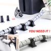 20Pcs Adhesive Cable Home Office Hotel Clip Holder Wire Organizer Lines Clamp