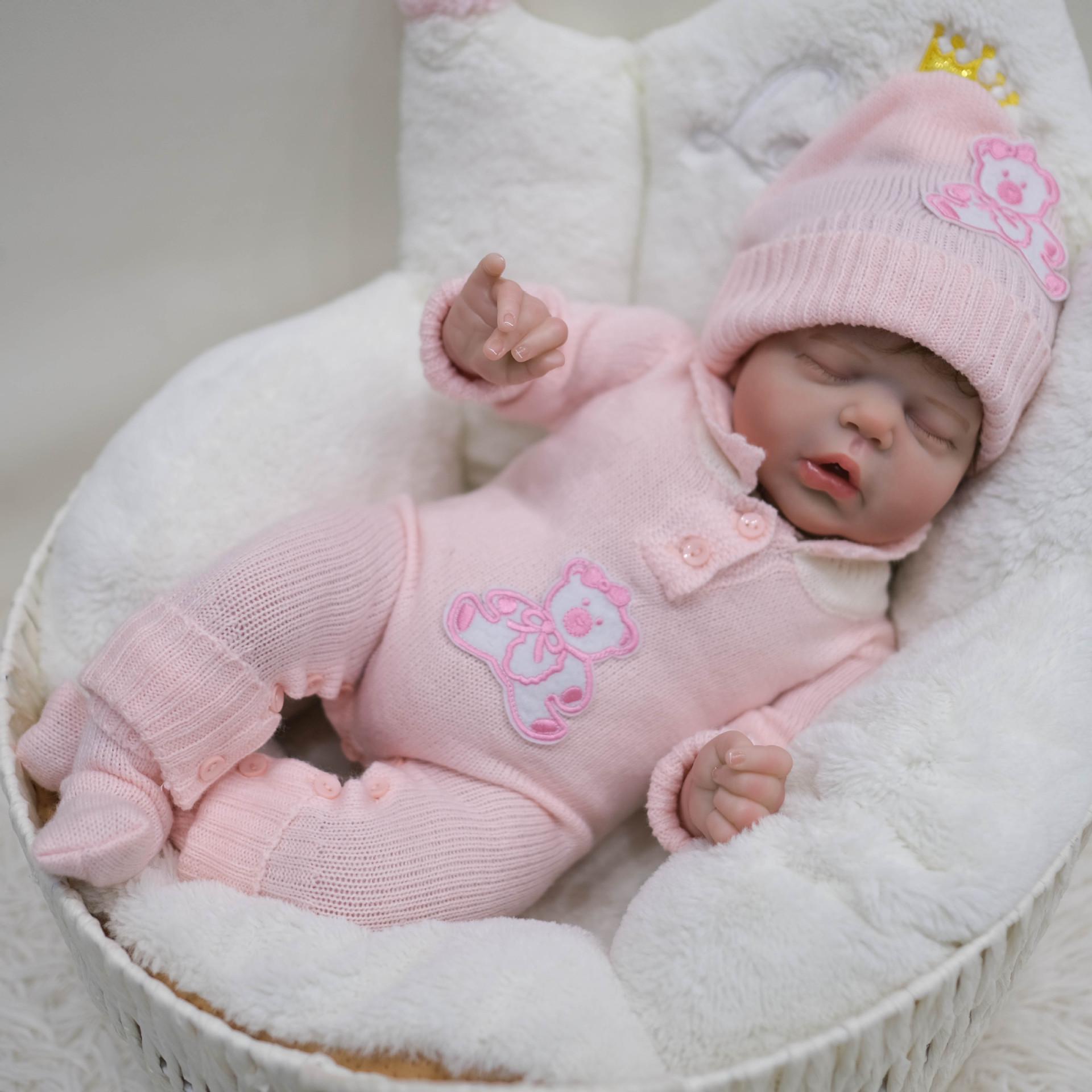 Реалистичная кукла-младененец 22 дюйма для e-commerce дропшиппинга 22-inch cloth body как