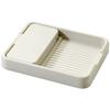 Pot Lid Holder Foldable Kitchen Spoon Rest Plastic Countertop Lid Stand Multi Function Organizer Pots and Pans Organizer