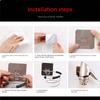 Wall Mounted Bracket for Hair Dryer, Storage Rack for Hair Dryer, Storage Rack for Hair Dryer, Bathroom Storage Space