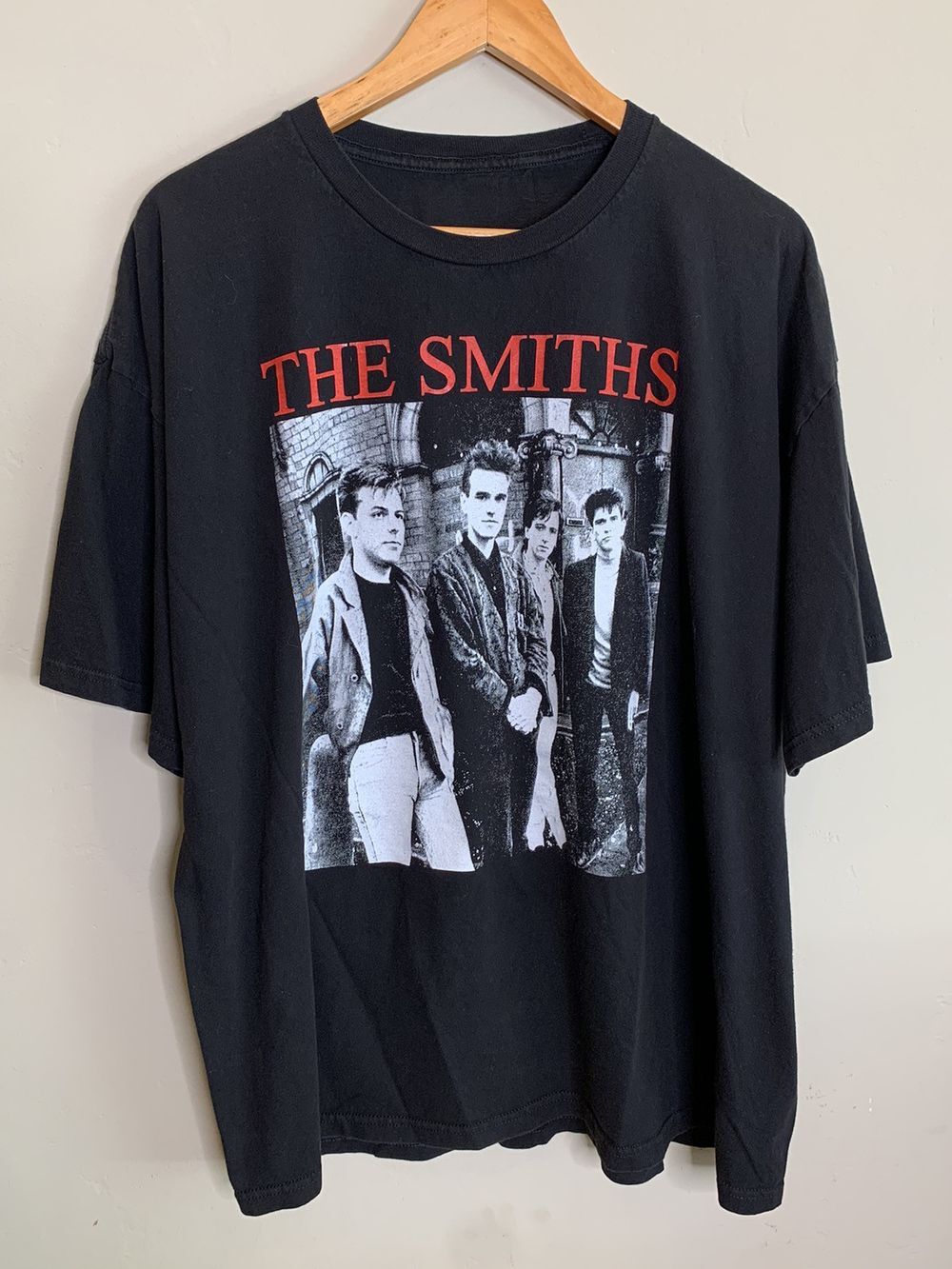 The Smiths Morrissey Portrait Band Music Black Unisex Tshirt Reprint KH8893 XXXL