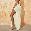 New Summer Beach Skirt Women Solid Color Sexy Knitted Beach Bikini Swimsuit Women's Dress