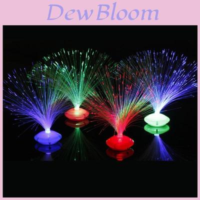 Stunning Christmas Color Changing Led Fiber Optic Night Light For Home Decoration