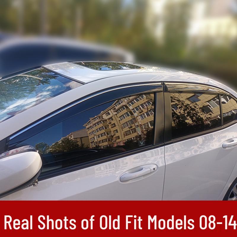 Honda Tenth Gen Accord, Civic, Lingpai, and Fengfan Car Window Rain Visor - Sun and Rain Guard for CR-V, XRV