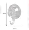 Strong Suction Wall-Mount Hook for Bathroom & Kitchen – No-Drill, Seamless Adhesive for Towels.