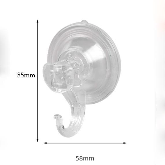 Strong Suction Wall-Mount Hook for Bathroom & Kitchen – No-Drill, Seamless Adhesive for Towels.