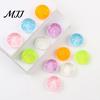 Dumpling Fidget Toy Stress Relief Squeeze Clear Mini Steamed Bun Sensory Ball Soft Stretchy Party Favors