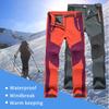Men's Women's Warm Outdoor Hiking Ski Pants With Cozy Fleece And Waterproof Fabric