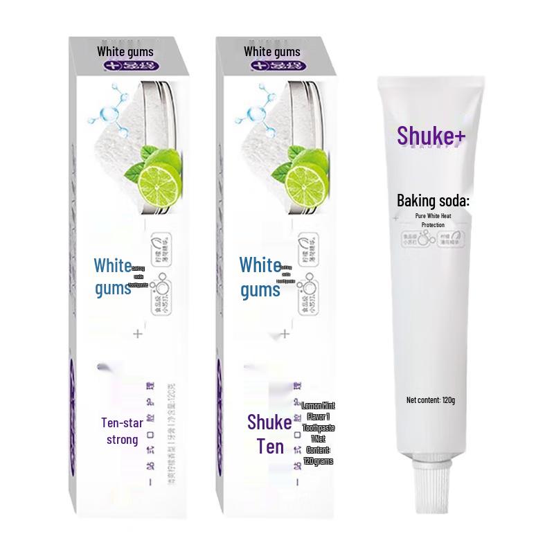 Sucker Baking Soda Whitening & Gum Care Toothpaste (3-Pack)